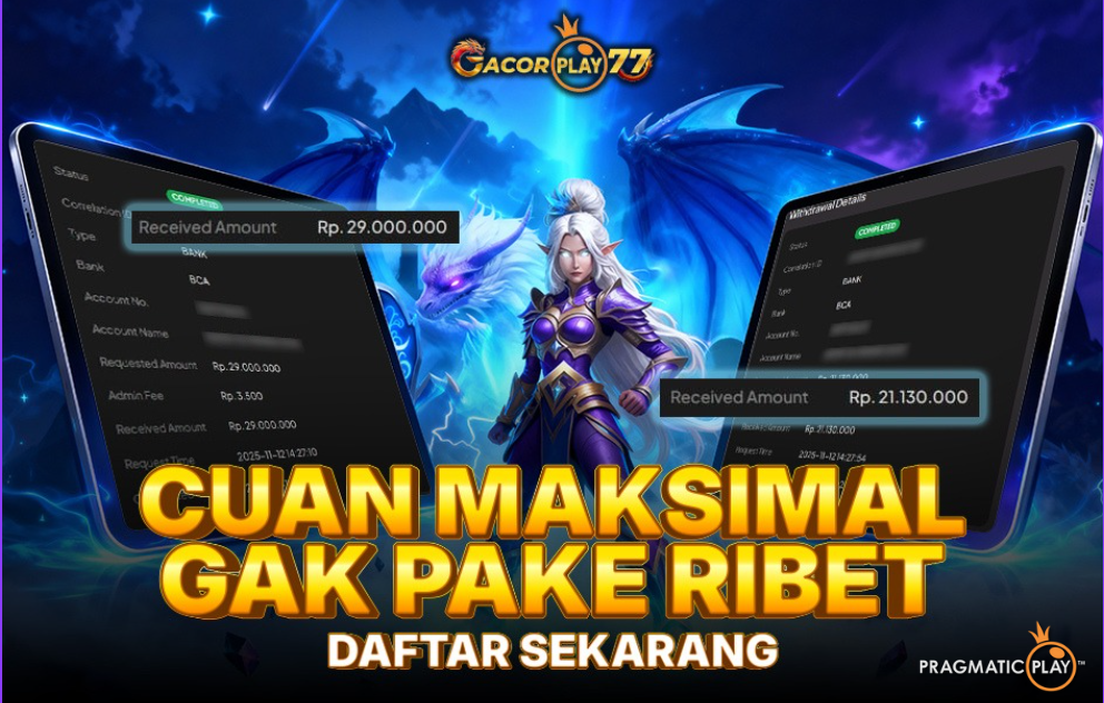 Selamat kepada user id : u******k Wede Rp 50.130.000 di Game Starlight Archer 1000 PRAGMATIC PLAY Cair Gk Sampe 1 Menit! Menang Mudah di Gacorplay77